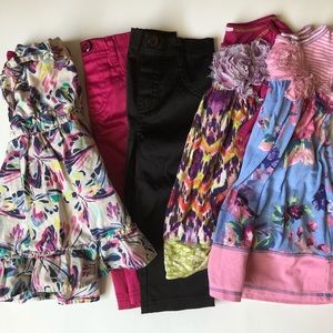 Lot 18+ months 2 pants and 3 dresses